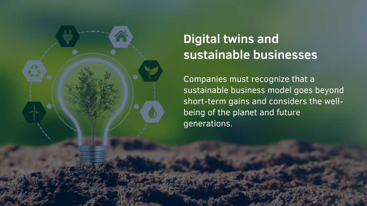 Digital twins' roles in ensuring financial and planetary sustainability